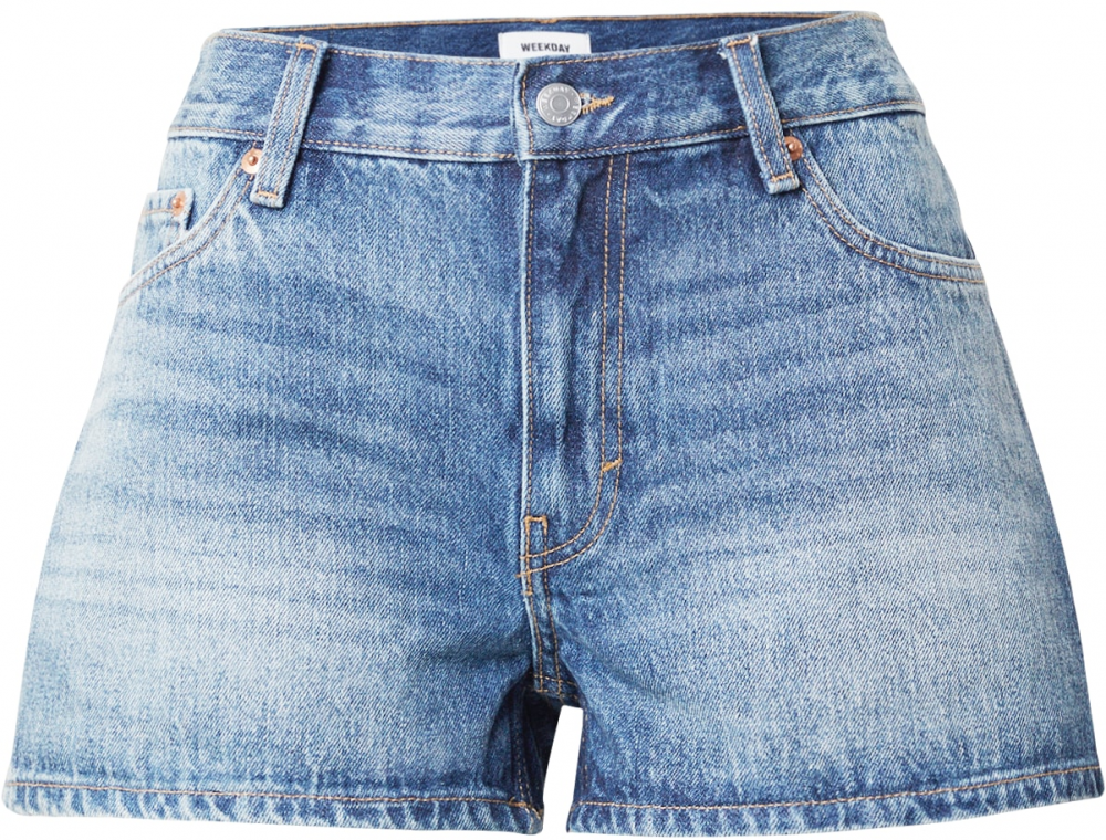 WEEKDAY Džínsy 'Duchess'  modrá denim