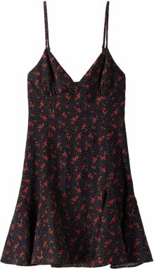 Bershka Letné šaty  tmavozelená / červená / čierna / biela