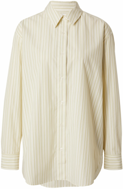 Samsøe Samsøe Blúzka 'Salovar'  béžová / pastelovo zelená