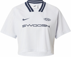 Nike Sportswear Tričko  námornícka modrá / šedobiela