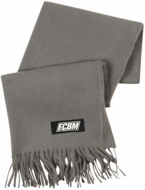 FCBM Šál 'Joris'  čierna / biela