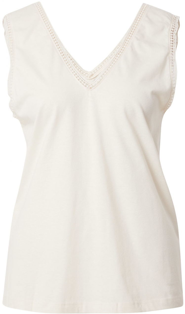 VILA Top 'VILINANA'  krémová