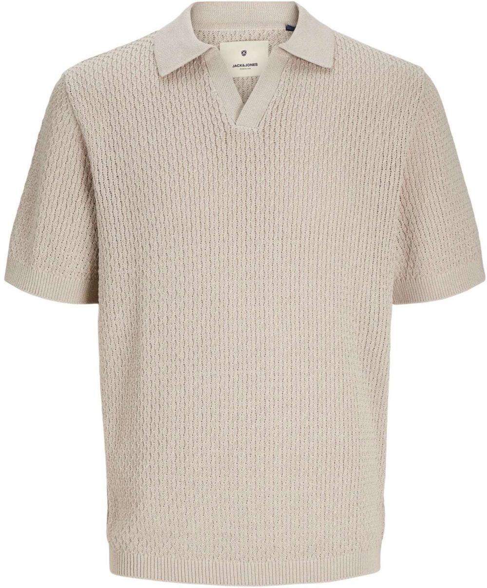 JACK & JONES Sveter 'PAULIN'  tmavobéžová