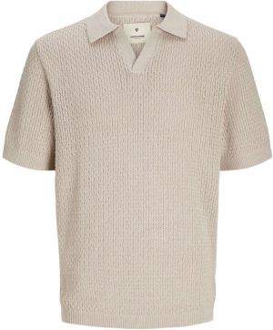 JACK & JONES Sveter 'PAULIN'  tmavobéžová