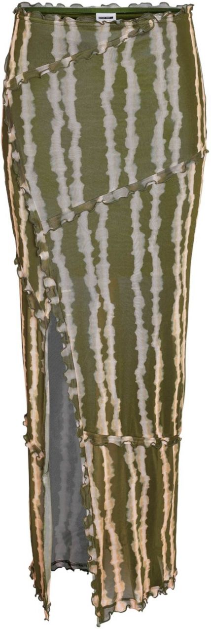 Noisy may Sukňa 'EMMY'  kapučíno / svetlosivá / kaki