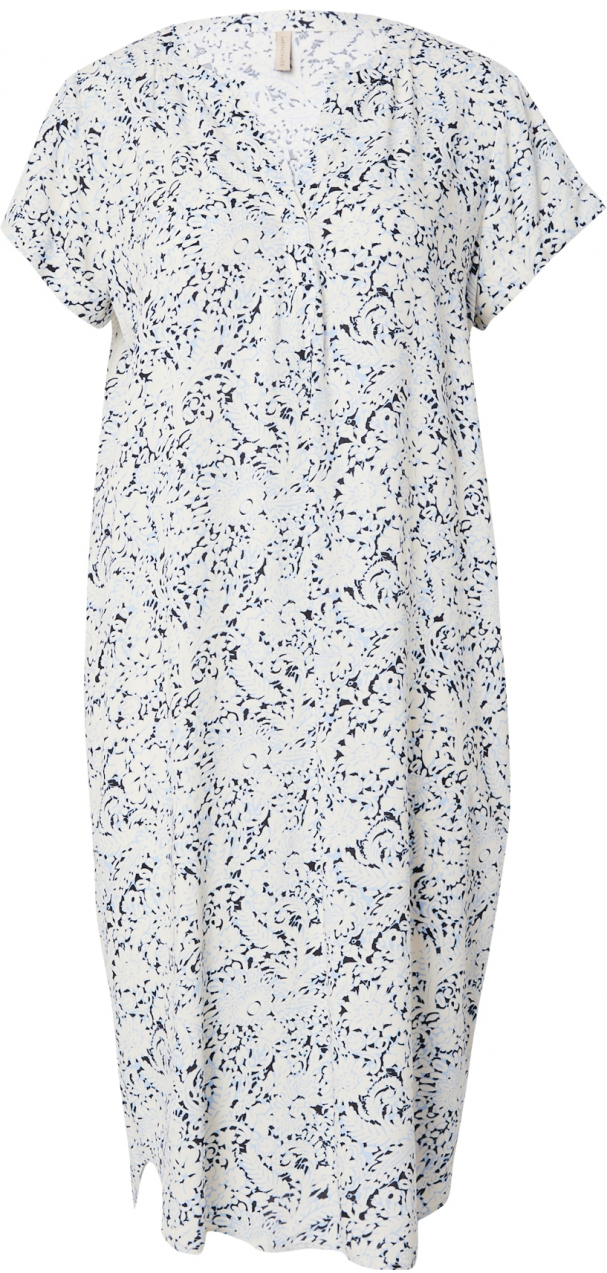 Soyaconcept Šaty 'Estefani 2'  námornícka modrá / svetlomodrá / biela