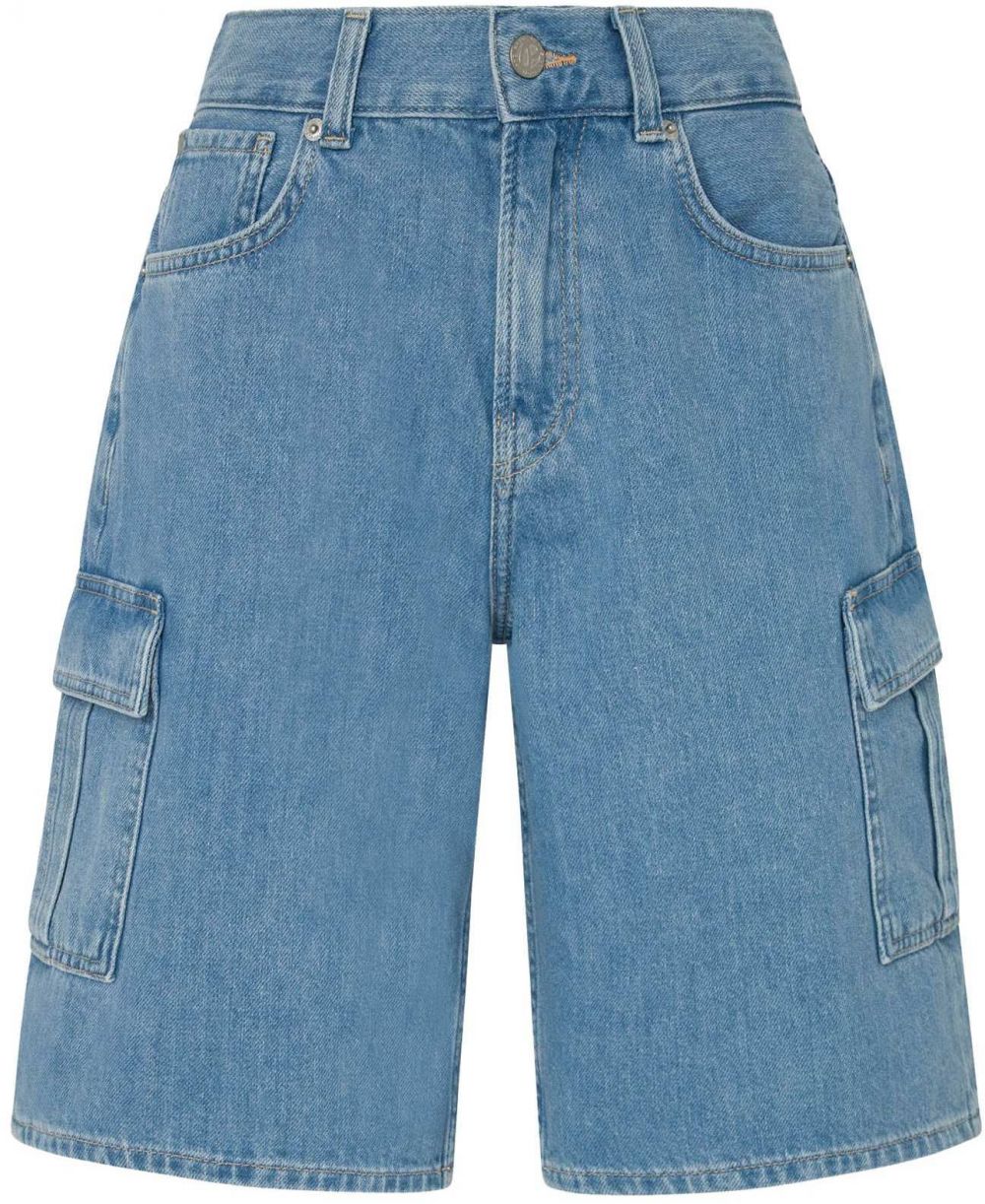 Pepe Jeans Rifľové kapsáče  modrá denim