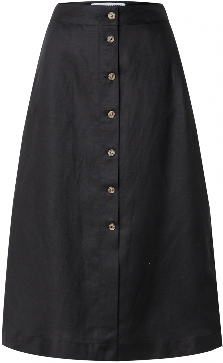 SELECTED FEMME Sukňa 'SLFALLESANDRA'  čierna