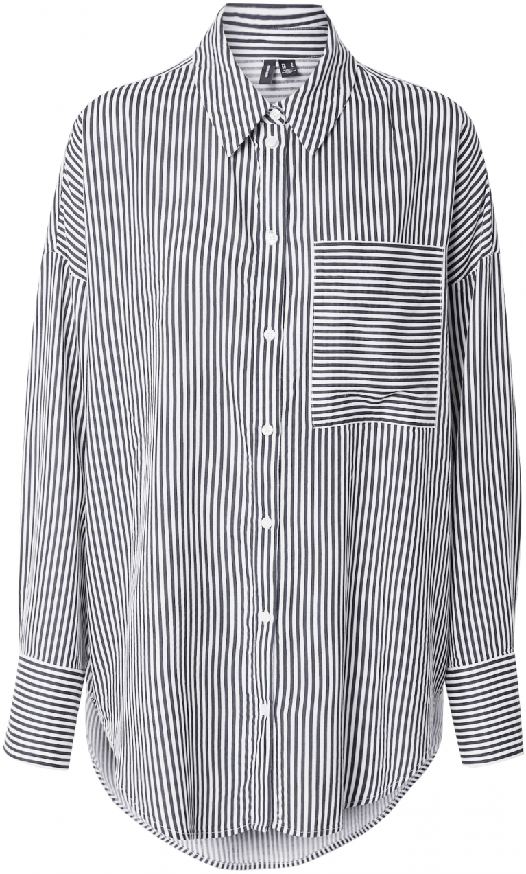 VERO MODA Blúzka 'VMBUMPY'  čierna / biela