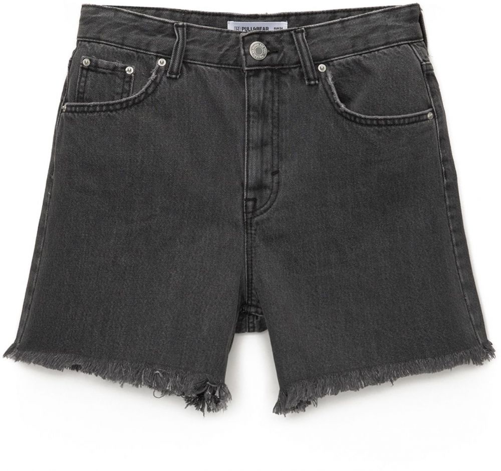 Pull&Bear Džínsy  čierny denim