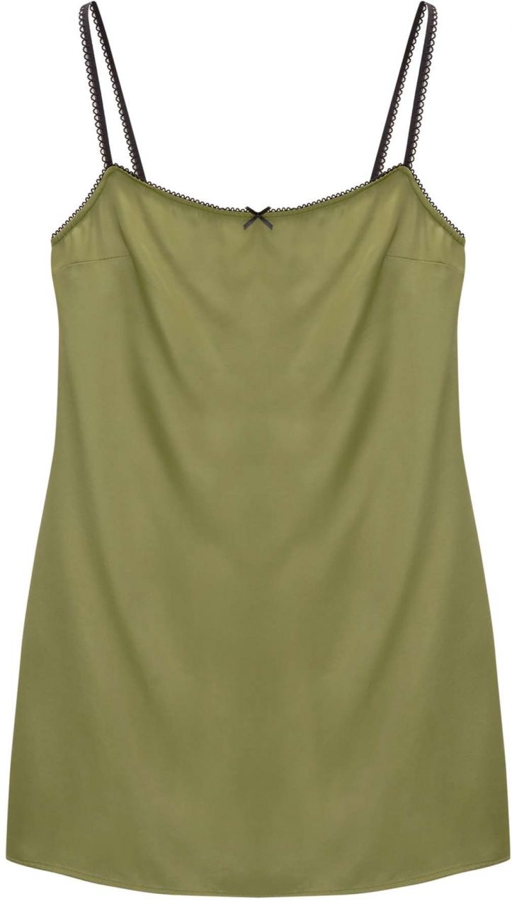 Pull&Bear Letné šaty  kiwi / čierna