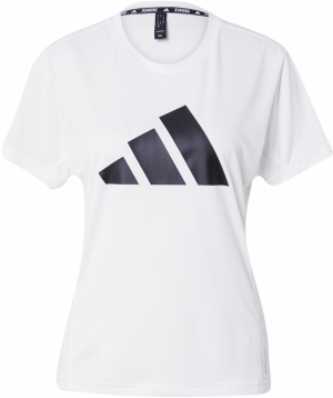 ADIDAS PERFORMANCE Funkčné tričko 'Run It'  čierna / biela