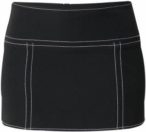 TOPSHOP Sukňa  čierna / biela