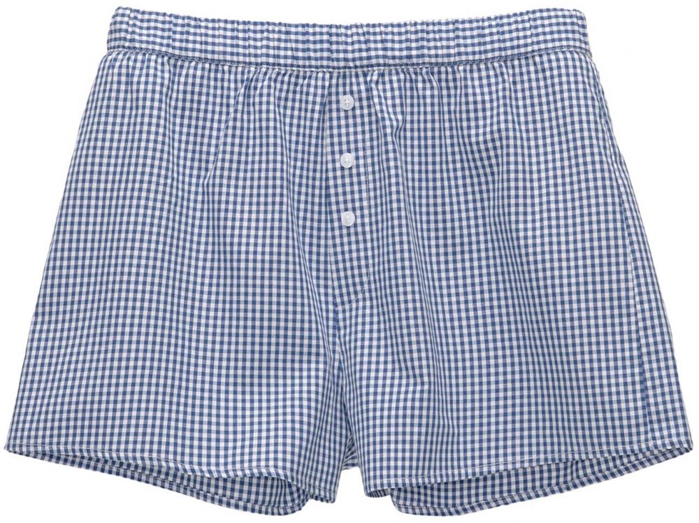 Pull&Bear Nohavice  tmavomodrá / modrá melírovaná / biela