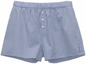 Pull&Bear Nohavice  tmavomodrá / modrá melírovaná / biela
