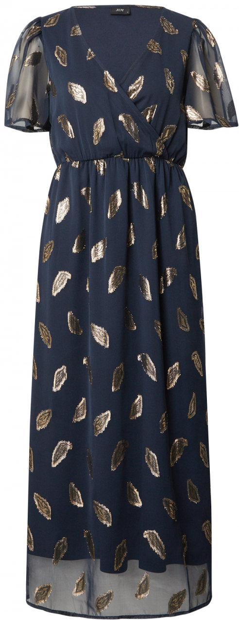 JDY Šaty 'JDYMila'  tmavomodrá / zlatá