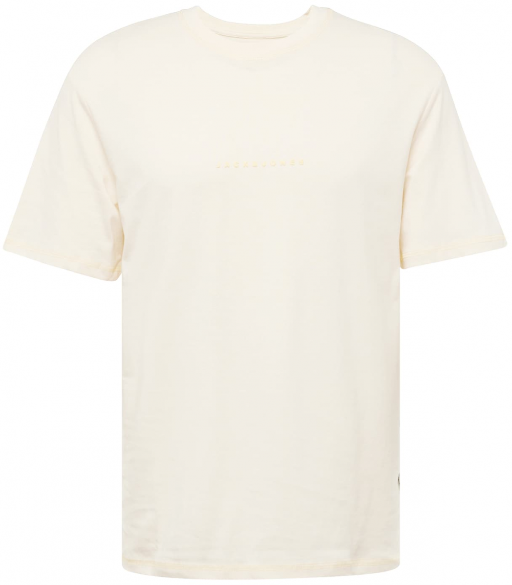 JACK & JONES Tričko 'Jormarbella'  krémová