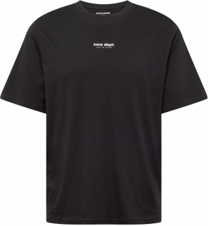 JACK & JONES Tričko 'JCOBLURRED FLORAL'  svetlomodrá / žltá / čierna / biela