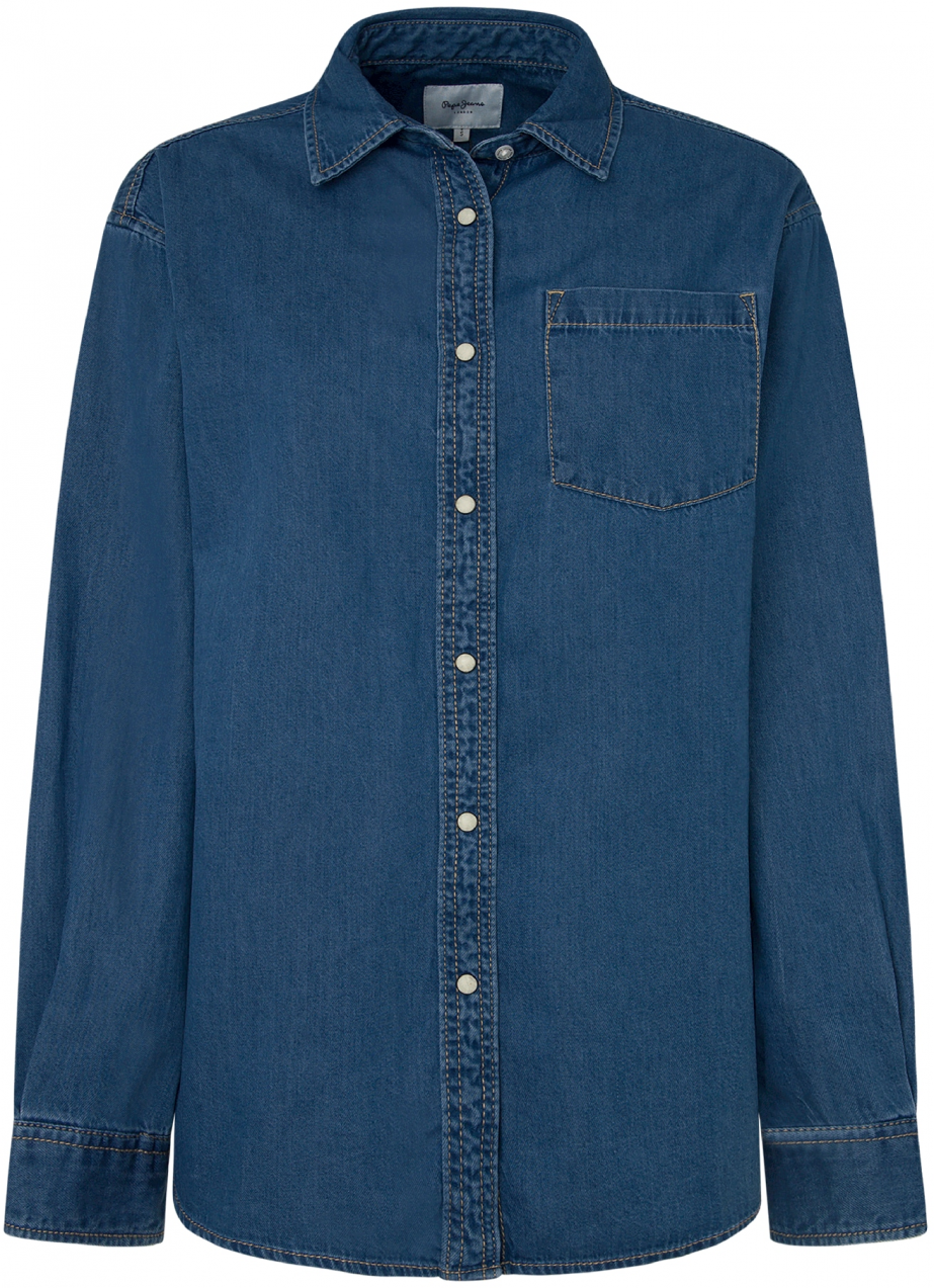 Pepe Jeans Blúzka  tmavomodrá