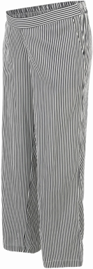 Vero Moda Maternity Nohavice 'VMMBUMPY'  čierna / biela