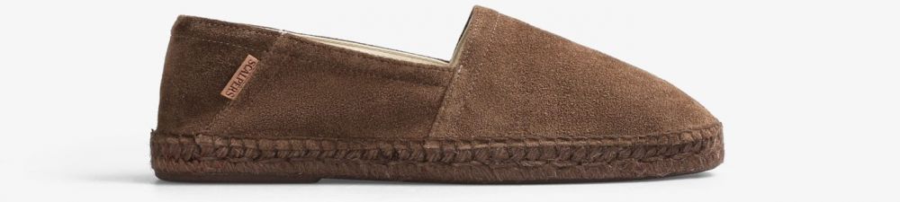 Scalpers Espadrilky  hnedá