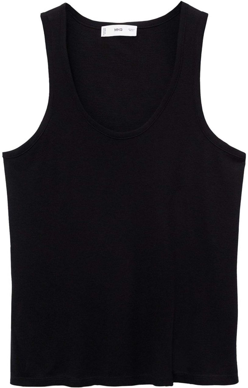 MANGO Top 'BOBAR'  čierna