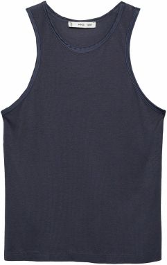 MANGO Top 'BALI'  petrolejová