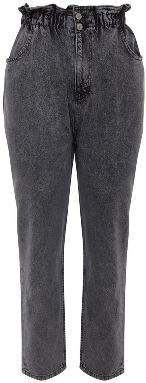 Trendyol Curve Džínsy  sivý denim