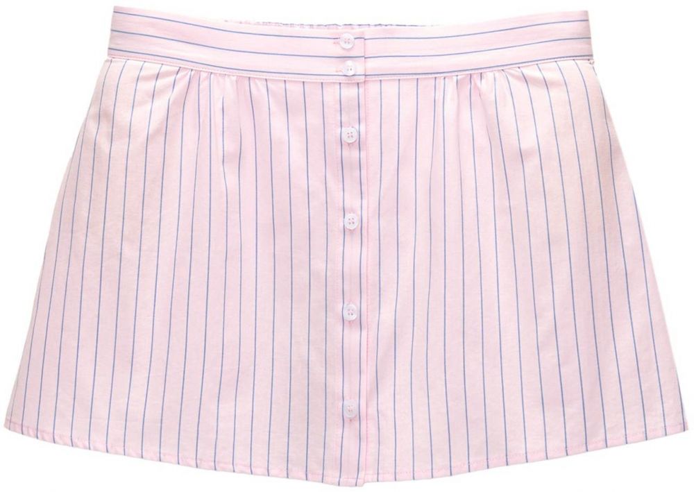 Pull&Bear Sukňa  modrá / ružová