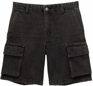 Pull&Bear Rifľové kapsáče  čierna