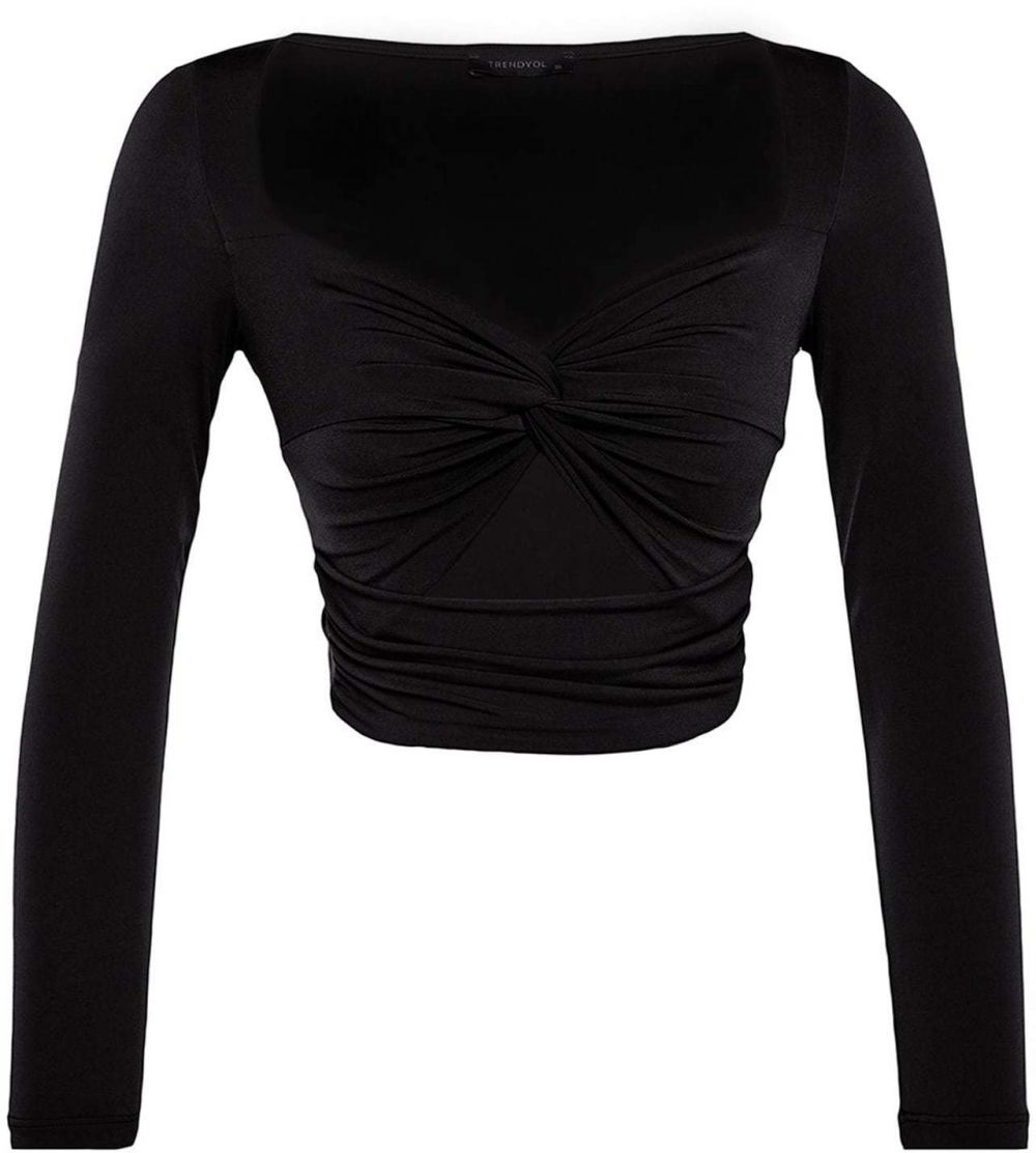 Trendyol Blúzka  čierna