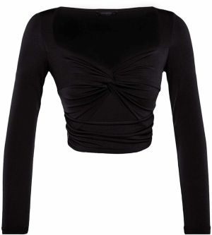 Trendyol Blúzka  čierna