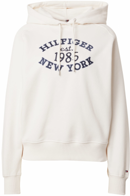 TOMMY HILFIGER Mikina  námornícka modrá / biela