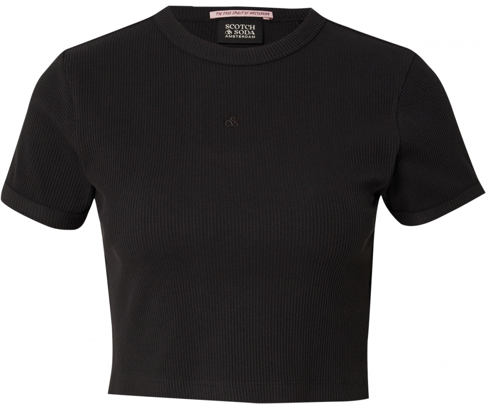 SCOTCH & SODA Tričko  čierna