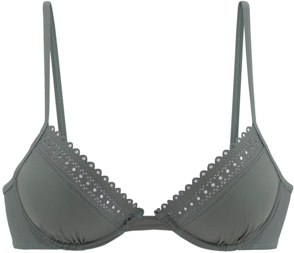 s.Oliver Bikinový top  olivová
