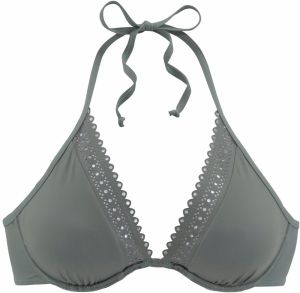 s.Oliver Bikinový top  olivová
