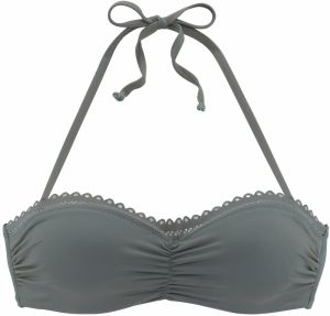 s.Oliver Bikinový top  olivová