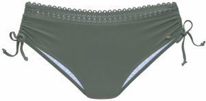 s.Oliver Bikinové nohavičky  kaki