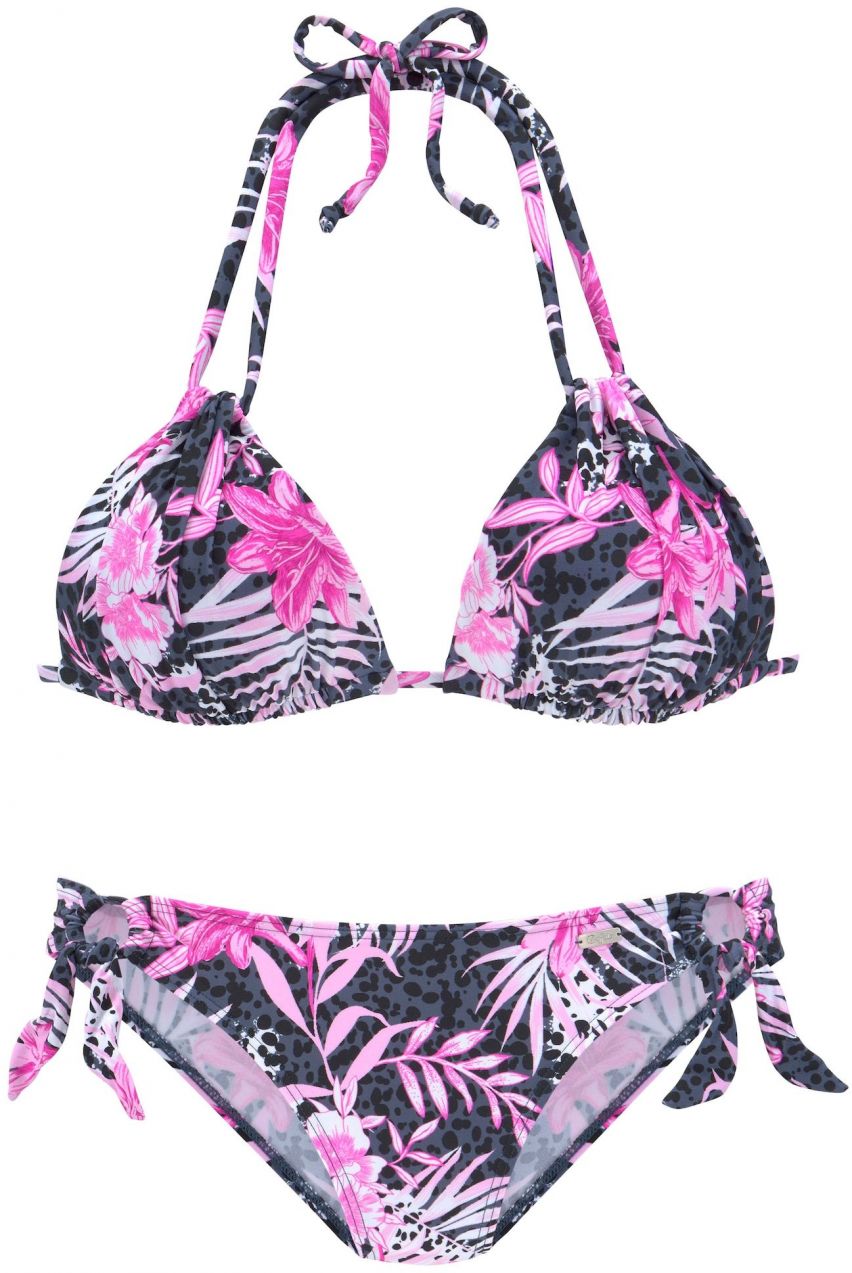 BUFFALO Bikiny  námornícka modrá / ružová