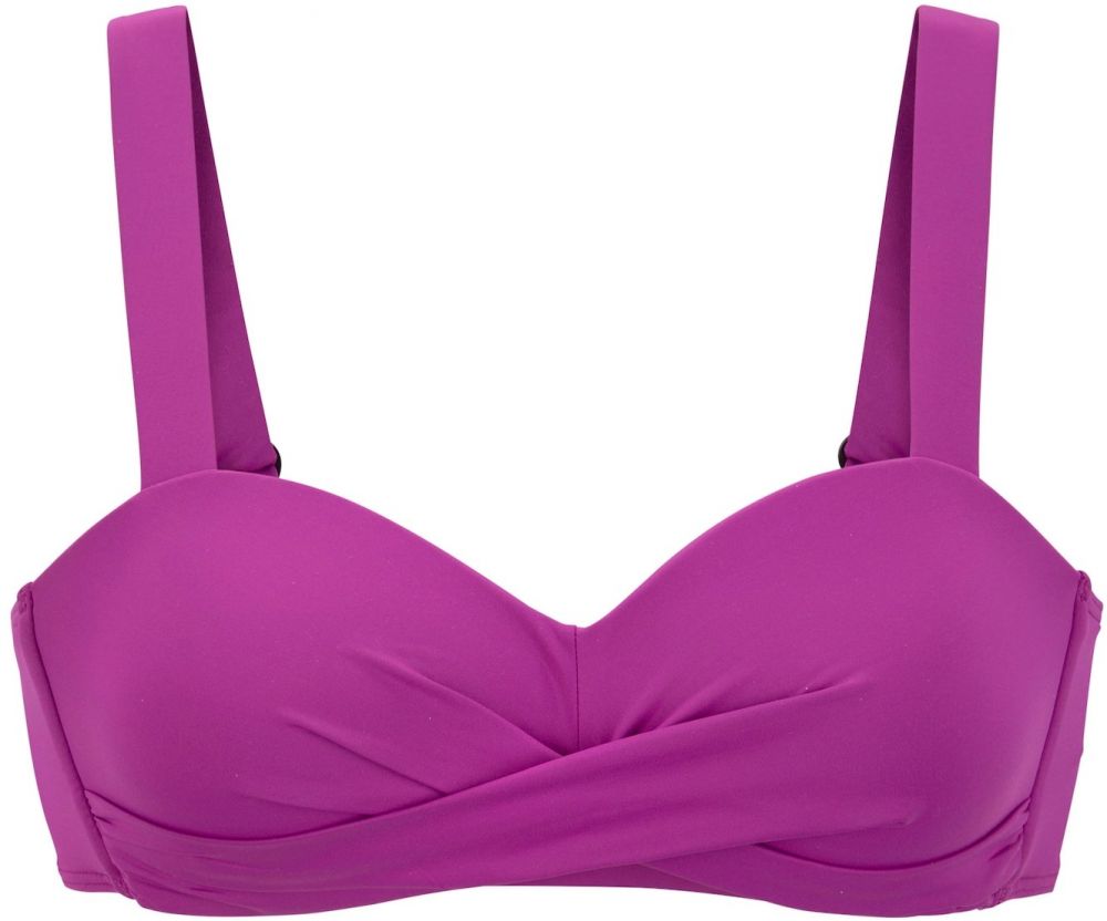 LASCANA Bikinový top  fuksia