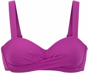 LASCANA Bikinový top  fuksia