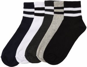 Trendyol Ponožky  antracitová / sivá melírovaná / čierna / biela