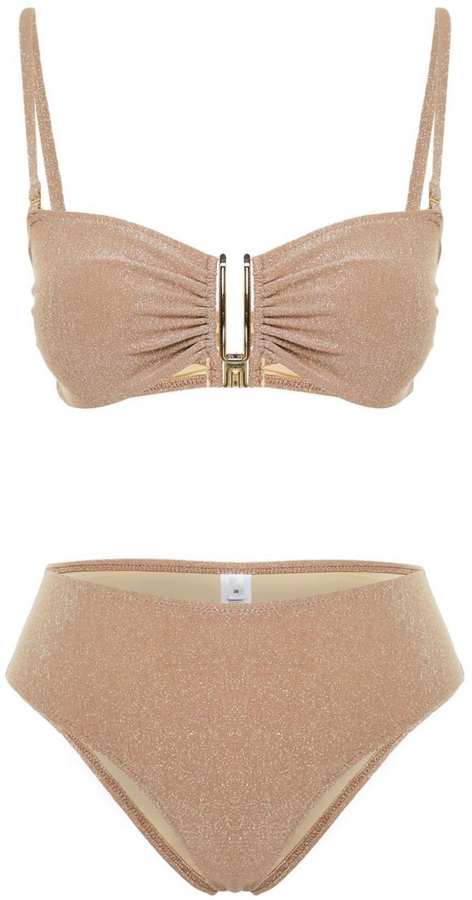 Trendyol Bikiny  svetlohnedá