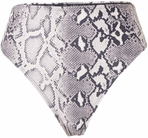 TOPSHOP Bikinové nohavičky  antracitová / svetlosivá