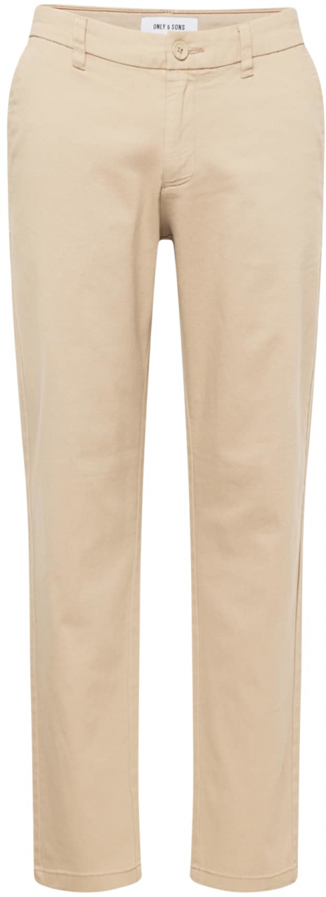 Only & Sons Chino nohavice 'ONSNICKY'  béžová