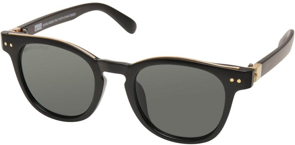Urban Classics Slnečné okuliare 'Italy'  zlatá / čierna
