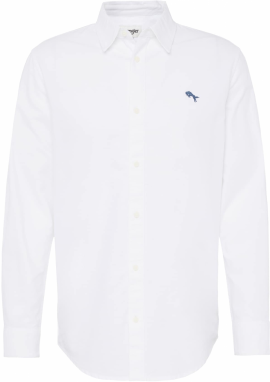 WRANGLER Košeľa 'LS SHIRT'  modrá / biela