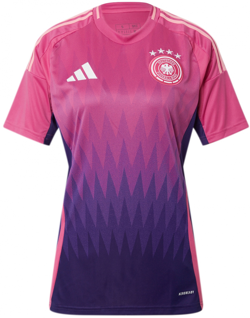 ADIDAS PERFORMANCE Dres 'DFB 24 UNISEX'  tmavofialová / svetloružová / biela