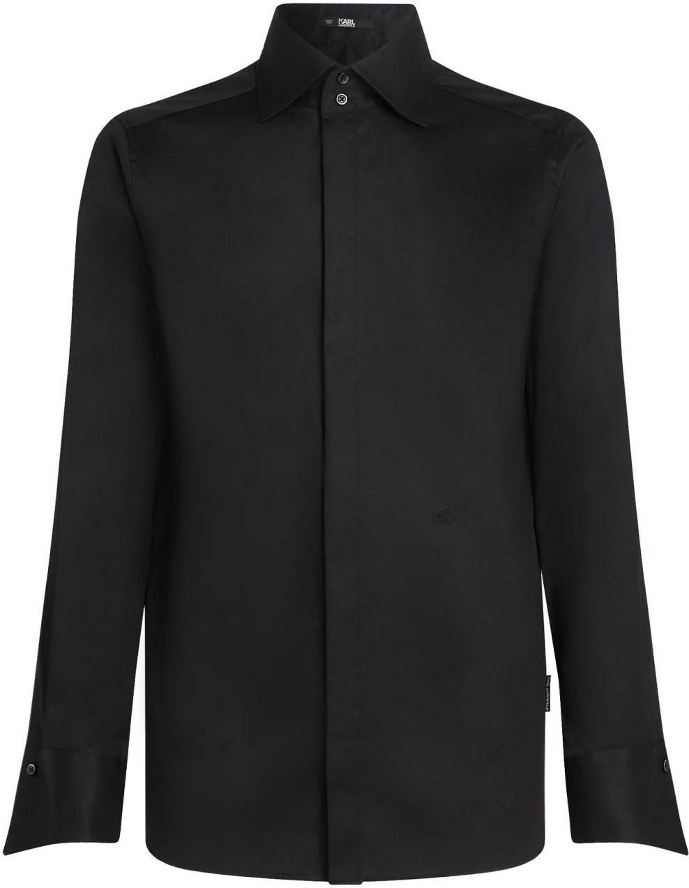 Karl Lagerfeld Košeľa 'Essential'  čierna