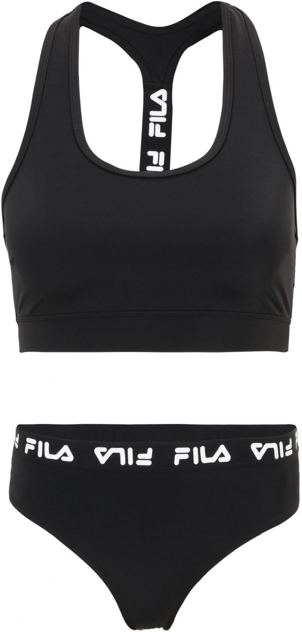 FILA Bikiny 'SORANO '  čierna / biela